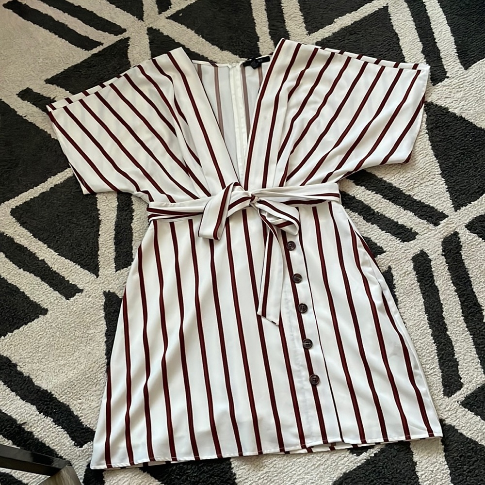 DEEP V CUT DRESS